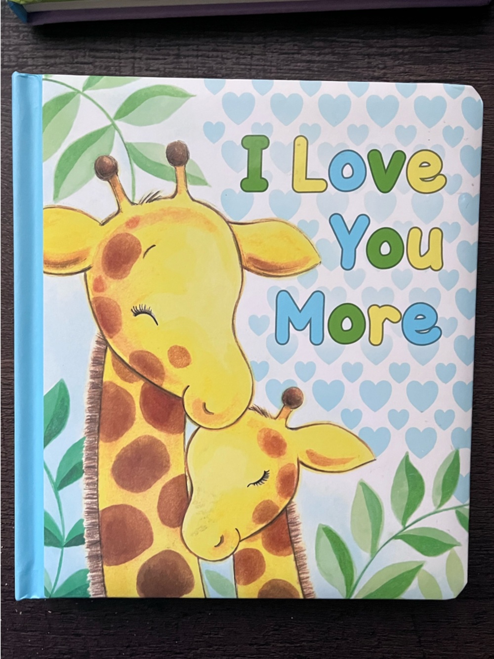 "I Love You More" Kids Board Book